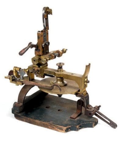 Machine à diviser en laiton et acier, plateau...