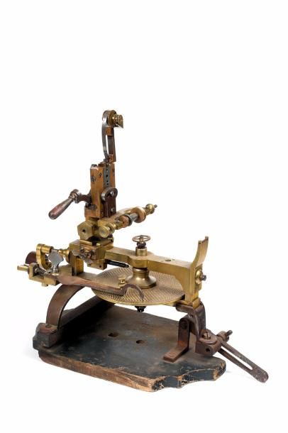 Machine à diviser en laiton et acier, plateau...