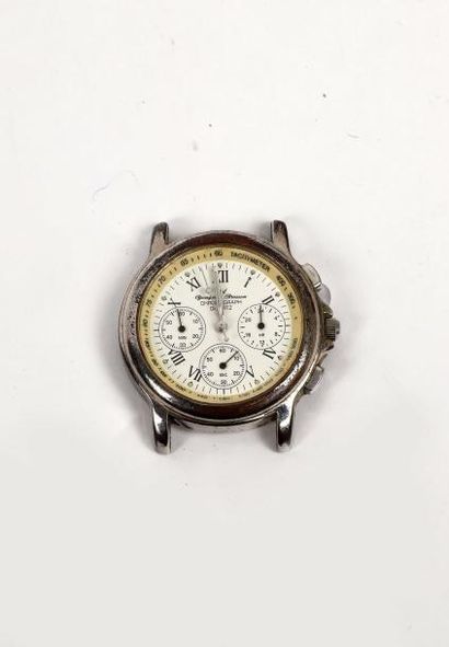 YONGER BRESSON
Chronographe quartz en acier,...