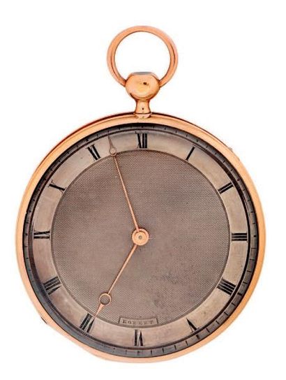 Montre à cylindre à répétition des quarts...