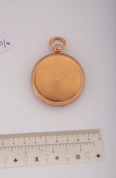 Montre à cylindre à quantième et heures digitales...