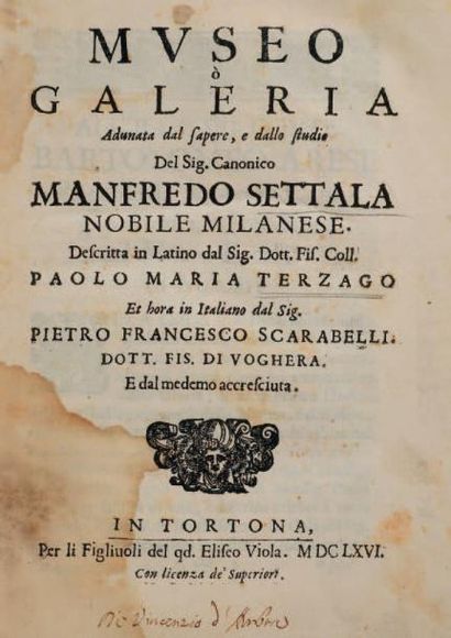 [SETTALA]. Terzago, Paolo Maria & SCARABELLI,...