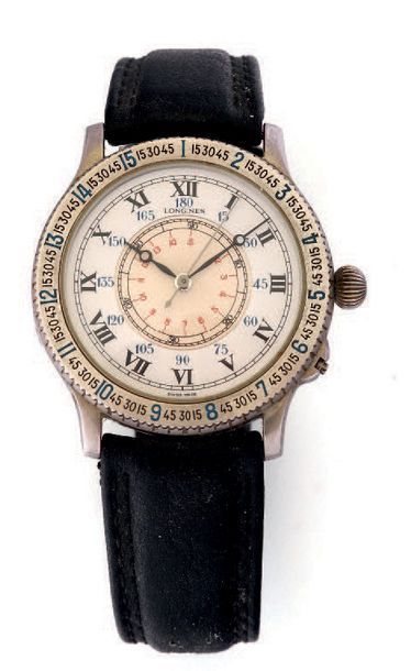 LONGINES
Hour Angle. Montre d'homme ronde...