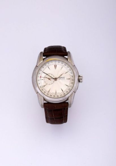 Montre d'homme ronde (diamètre: 42, 5 mm)...