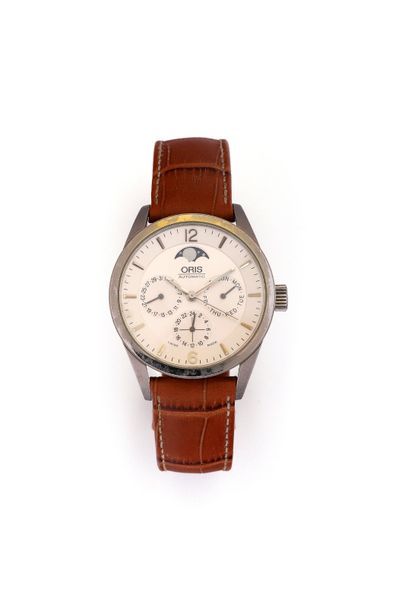 ORIS.
Automatic. Calendrier annuel et Phases...