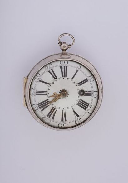 Montre à verge en argent signée 'Cormasson...