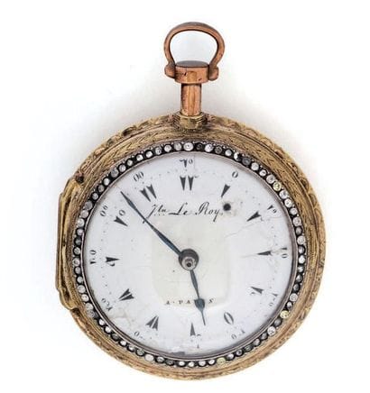 Montre à verge émaillé pour le marché ottoman...