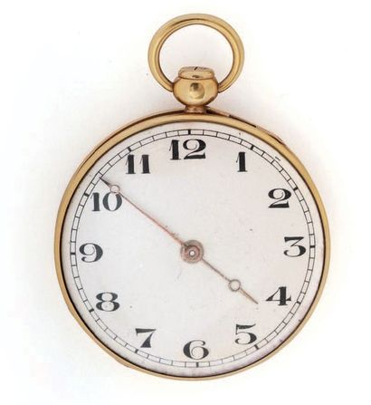 Montre à cylindre à répétition en or (pb....
