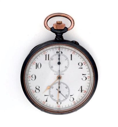 Montre - chronographe avec stop et retour-en-vol,...