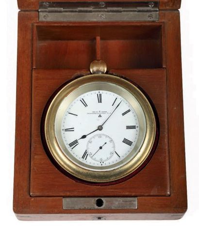 Montre de bord signée (cadran et mouvement),...