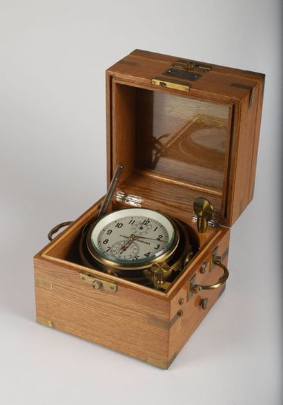 Chronomètre de marine russe signé, vers ...