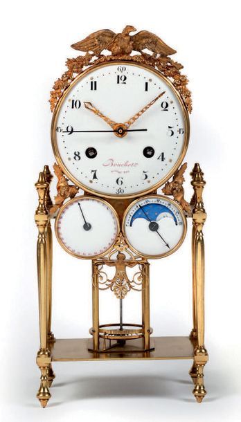 Pendule de cheminée à sonnerie au passage...