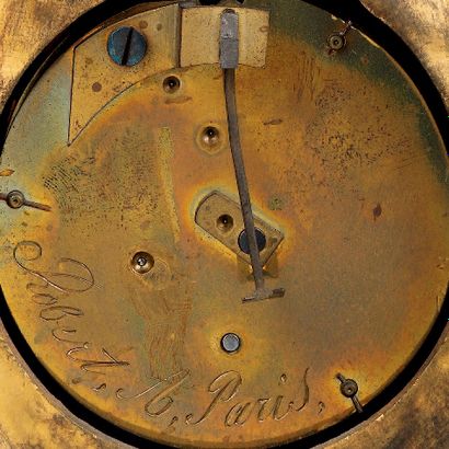 Le Nègre fumeur', pendule-automate en bronze...