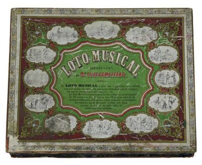 ‘Le Loto Musical de Mme Pilet-Comettant',...