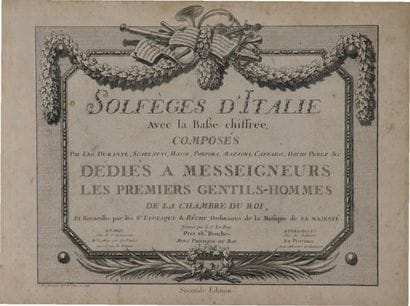 LEVESQUE, P. & BECHE, L.
Solfèges d'Italie...
