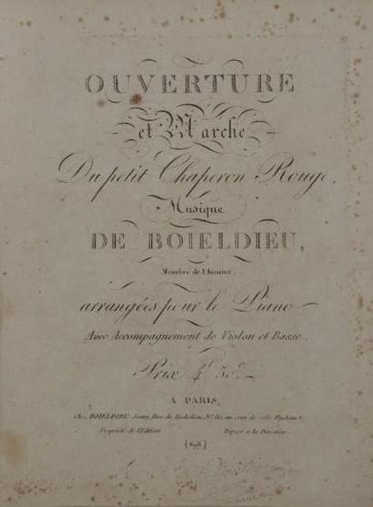 RECUEIL factice de musique pour piano forte...