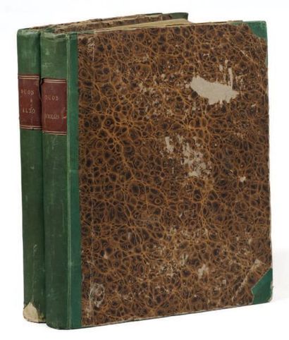 [DUOS pou VIOLON & ALTO]. Deux volumes gr...