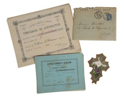 AU LYCEE CARNOT, Dijon. Notes et témoignages...