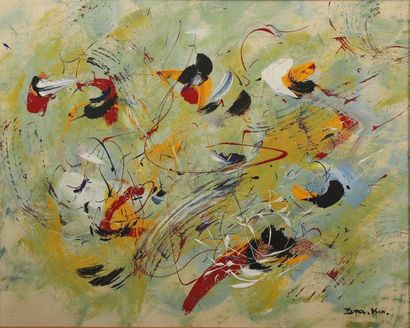 ZENAKEN (né en 1954)
Composition
Huile sur...