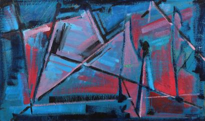 M. JANSSENS (XXe siècle)
Abstraction
Huile...