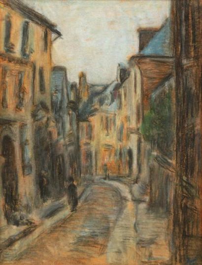 Ensemble de deux dessins: Paul LECUIT-MONROY...