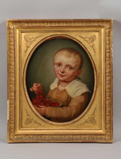 Dans le goût de Louis-Léopold BOILLY
Deux...