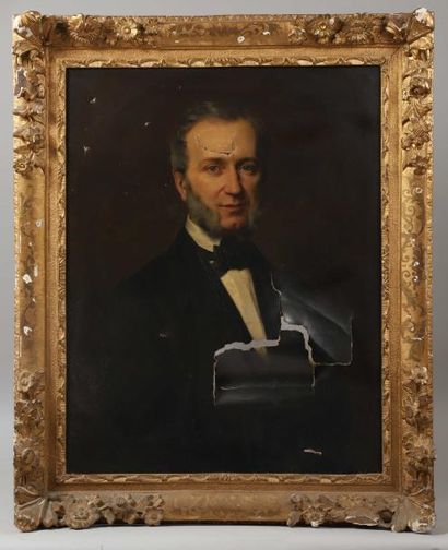 ECOLE FRANCAISE DU XIXème siècle
Portrait...