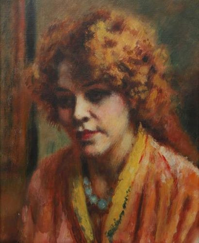 Charles GUERIN (1875-1939)
Portrait de femme
Huile...