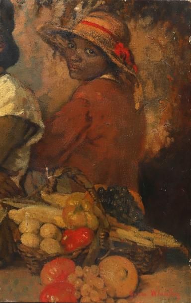 Grace WHEATHLEY (1888-1970)
Portrait de femme...