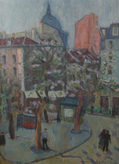 Augusto BARBOZO (Xxe siècle)
Place de l'Estrapade
Huile...