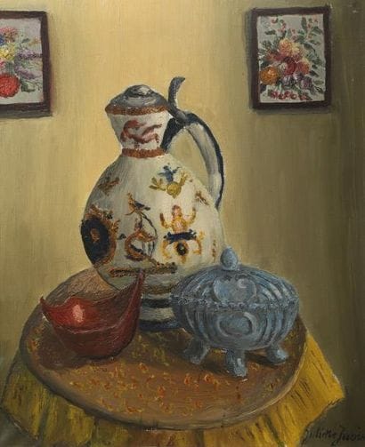 Juliette JUVIN (1896-?)
Nature morte à la...