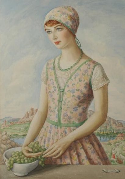 Ben SILBERT (1893-1940)
Portrait de femme...