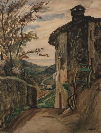 Ben SILBERT (1893-1940)
La charrette dans...