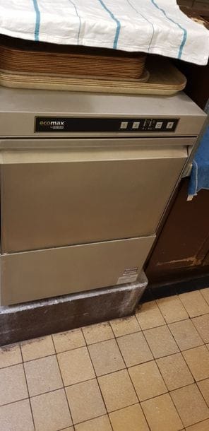 CUISINE Lave-verres ECOMAX 400V-6KW [- de...