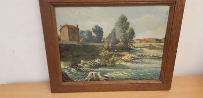 Ecole de Barbizon

Sous bois

Huile sur panneau.

10...
