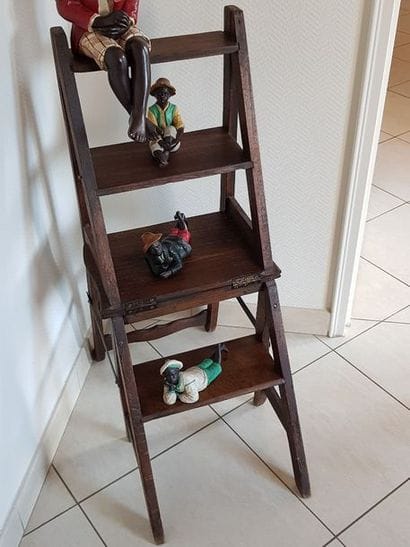 Petit escalier de bibliothèque
