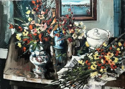 JEAN-PiIERRE DAUBIN (1942)

Fleurs coupées

Huile...