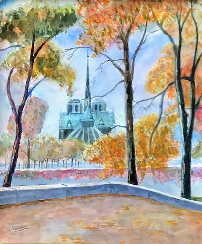 Armando LACLAU (1892-?)

Le chevet de Notre-Dame,...