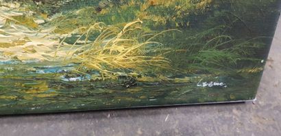 Trois huiles sur toiles, R. WARTER ( ? )