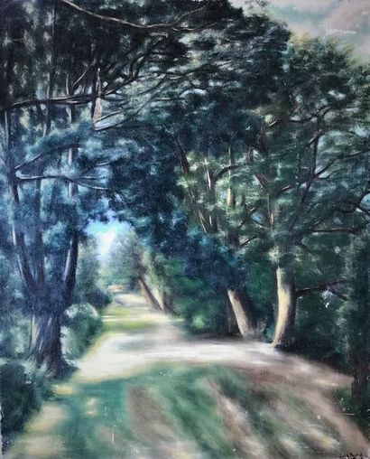 Jacques PANHAL (1914-1998)

L’allée ensoleillée

Toile,...