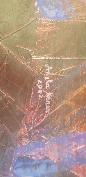 Ariela KORER (?), 2002

Abstraction

Toile...