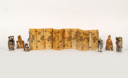 Lot de 6 figurines de personnages chinois

H....