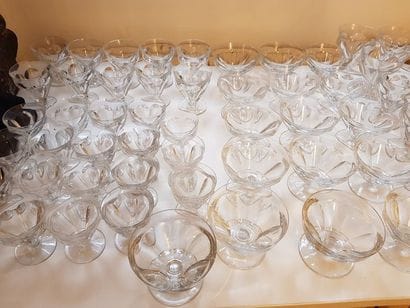 BACCARAT,Modèle TALLEYRAND

partie de service...