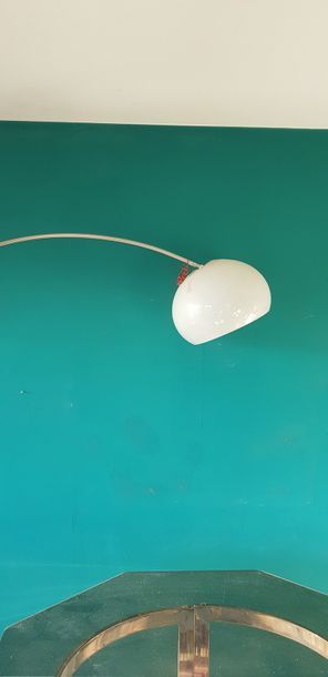 Lampadaire Arcos télescopique, base en marbre...