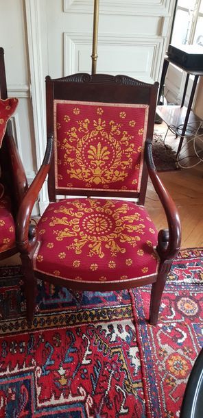 Mobilier de salon d'époque Restauration,...