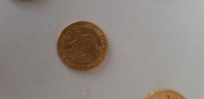1 pèce 10 Francs or Marianne 1900.
