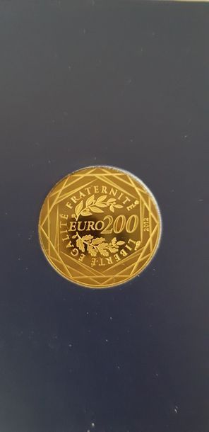 1 pèce Monnaie de Paris, 200 euro or.