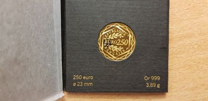 1 pièce OR MONNAIE DE PARIS Colombe de la...