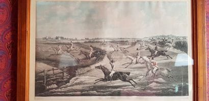 Suite de 4 gravures réhaussées d’après ALKEN...