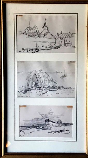 FRANK-BOGGS (1855-1926)

Nogent le Roi, 1902

Grandcamp

Grandcamp,...